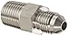 Eaton Weatherhead 5217X4X4 Stainless Steel SAE 37 Degree (JIC) Flare-Twin Fitting, Adapter, 1/4