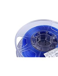 eSUN   Filamento de impresoras PLA 3D, 1 16 pulgadas, azul claro, carrete de 1 kg (2.2 libras), azul vidrio.