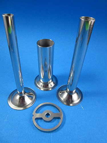 The Original Stainless Steel meat grinder attachment for Kitchenaid. Shipped from Smokehouse Chef