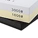 Knife Sharpening Stone kit - Whetstone With Black silica non-slip Base - Free Sharpening Stabilizer Knife Angle Guide - Premium Two Sided #1000 & #3000 Corundum Global Best sharpener