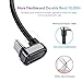 USB Type C Cable, ROCK (2-Pack 3.3Ft) Nylon Braided USB C Charge Cable, Fast Charging Type C Cable 180 Deg Angle USB C Cord for Galaxy S9/9 Plus/S8, LG G6 G5, Pixel 2, Moto G6, Nintendo Switch (Black)