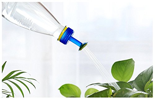 Bloomeet 6 PCS Plastic Portable Water Spray Nozzles Watering Bottle Cap Sprinkler Heads Accessories for Houseplants Flowers