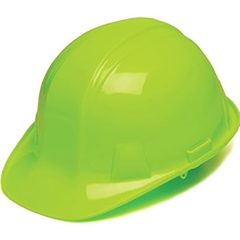 Pyramex Safety Products HP14131 Sl Series 4 Pt. Ratchet Suspension Hard Hat, Hi Vis Lime