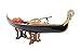 Old Modern Handicrafts Venetian Gondola - Boat Model Made from Premium Wood - Exquisite Nautical Décor for Home & Office - 23.0L x 6.0W x 8.0H Inches