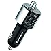 Perbeat Bluetooth FM Transmitter Wireless Receiver Radio Adapter Car Kit with 3.4A Dual USB Car Charger Music Controls & Hands-Free Calling C27 Black Gray