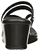 Skechers Cali Women's Rumblers 38559 Wedge Flip Flop,black,8 M US