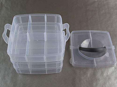 Soytich Plastikbox Angelbox Köderbox zubehörbox Angel Box TACKLEBOX kein (JCB650K) – Bild 5