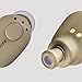 Bluetooth Earpiece, GoNovate Nano the Smallest Wireless Earbud w/6 Hour Playtime and Magnetic USB Charger, Mini Headset with Built-in Mic -Khaki (1 Piece)