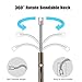 Boncas Flexible Arc Lighter USB Candle Lighter Plasma Lighter Rechargeable Windproof Lighter Long for Household Camping Cooking BBQ Olive Gray (Candle Not Include)thumb 1