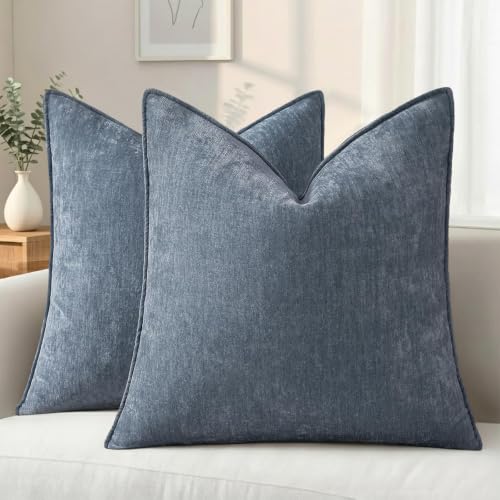 decorUhome Chenille Velvet Pillow Covers