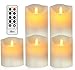 Aignis Flameless LED Battery Operated Candles for Home/Wedding/Party/Birthday Decor (Yellow)
