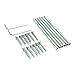 Monsoon MMRS Tension Rods (MMRS-TR-100), 100mm Length, Chrome