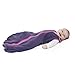 baby deedee Sleep nest Fleece Baby Sleeping Bag, Purple Rain, Large (18-36 Months)
