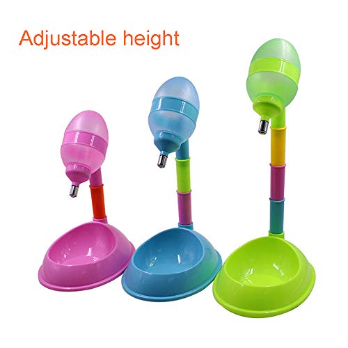 Westspark Automatic Pet Cafe Feeder, Self-Dispensing Dog Cat Automatic Food Replendish Station Waterer Dispenser Gravity Dry Food Storage Bottle Bowl Dish for Dog Cat Animal Puppy Blue