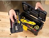 Stanley STST1-75514 Essential Toolbox with Plastic Latches Black Yellow view 9