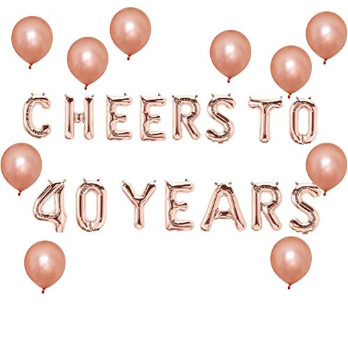 MEYSIMOON-40th-Birthday-Decoration-Cheers-to-40-Years-Banner-and-10pcs-Rose-Gold-Latex-Balloons-for-40th-Anniversary-Party-Supplies-to-40-Years