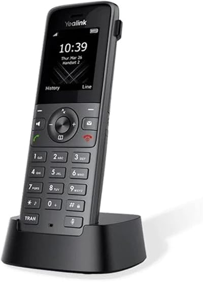 Yealink W73H Phone Black 2 Lines TFT LCD Office Desk Phone
