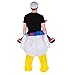 Bodysocks Chicken Ride Inflatable Costume for Adults (One Size)