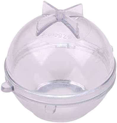 UNKE Plastic Candle Mold Soap Mould DIY Craft Making Handmade Tool,Spherical