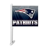 NFL New England Patriots Ombre Car Flag , One Size, Team Color