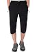 LASIUMIAT Mens Summer Capri Pants 3/4 Loose-Fit Casual Work Pants Outdoor Sports Hiking Cycling Cropped Trousers