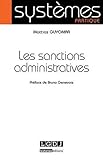 les sanctions administratives (SYSTÈMES) by 