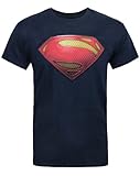 Official Superman Man of Steel Textured Men's T-Shirt
