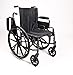 Graham-Field Everest & Jennings Traveler L4 Lightweight Wheelchair, Flip-Back Desk Arms & Swingaway Footrests, 18x18