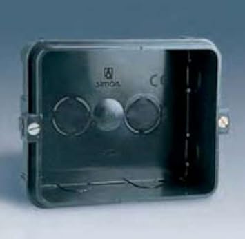 Simon 48720-35 - Caja Empotrar 2 Elementos: Amazon.es: Bricolaje y herramientas