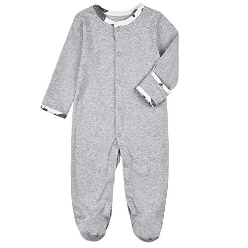 snap footie pajamas
