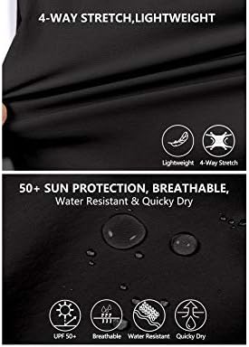 Dry, stretchy, light and breathable UPF 50 sun protection shirt for $39.99.