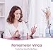 Femometer Vinca Basal Thermometer for Ovulation, Intelligent Quiet BBT Thermometer with Bluetooth for NFP, Fertility Monitor&Period Tracker with APP(iOS & Android), Automatically Drawing BBT Curve