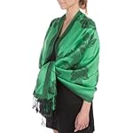Sakkas Two Tone Rose Pashmina Scarf/Stole/Wrap Sakkas Two Tone Rose Pashmina Scarf/Stole/Wrap