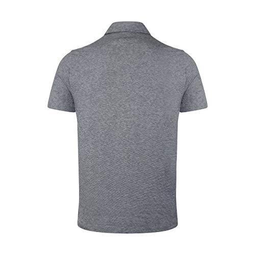Vineyard Vines Men's Edgartown Short Sleeve Polo Shirt (Charcoal, Medium)