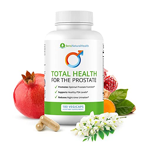 Total Health for The Prostate, Natural Prostate Support for Men, with