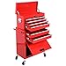 Rolling Tool Storage Chest Box Cabinet Organizer Sliding Drawers Garage Mechanic Steel Toolbox Removable Top