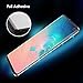 Screen Protector for Galaxy S10, G-Color [3D Tempered Glass] [Full Adhesive] [Case Friendly]Screen Protector for Samsung Galaxy S10[ UV Apply]