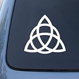 Triquetra Knot - Car, Truck, Notebook, Vinyl Decal Sticker #2645 | Vinyl Color: White
