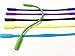 Douper Anti-Slip Elastic Silicone Eyeglasses Strap Belt for Children Random Color Pack of 6