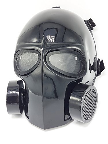 Invader King Flat White Airsoft Mask Army of Two Protective Gear Outdoor Sport Fancy Party Ghost Masks Bb Gun (G Mask)