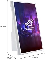 ASUS ROG Strix XG16AHPE-W Portable 15.6" FHD 144Hz IPS G-SYNC Gaming Monitor view 8