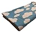Small Pets and Company Guinea Pig Fleece Cage Liner | Fleece Guinea Pig Bedding | Midwest, C&C, Corner Pad (Midwest, Clouds on Blue)