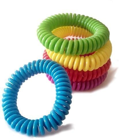 Alolli Anti-mosquito wristbands The children mosquito repellent Bracelet Mosquito paste Resealable 10 Pack Bracelet Lock Bag for Longer Use-Non Toxic, Deet Free, for Your family