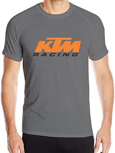FENDYGT Men's KTM Racing Logo Sport Quick Dry Short Sleeved T Shirts