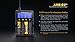 Bundle: Fenix ARE-C2 Plus (ARE-C2+) Four Channel Digital Multi Charger with 4x 3500mAh 18650 Batteries Pack & Lumentac Battery Organizer for Fenix PD35 FD30 FD41 TK15 TK35 TK75 LD75C