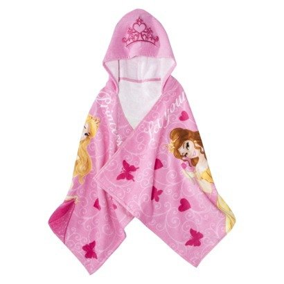 disney princess hooded towel