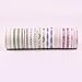 Agutape 18 Rolls Washi Tape Set, 8mm Wide Decorative Masking Tape,Decorative Craft Tape Collection for DIY and Gift Wrapping