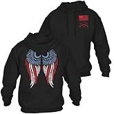 Grunt Style Freedom Angel Women's Hoodie