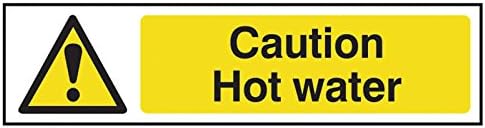 Scan Caution Hot Water - Pvc 200 X 50Mm