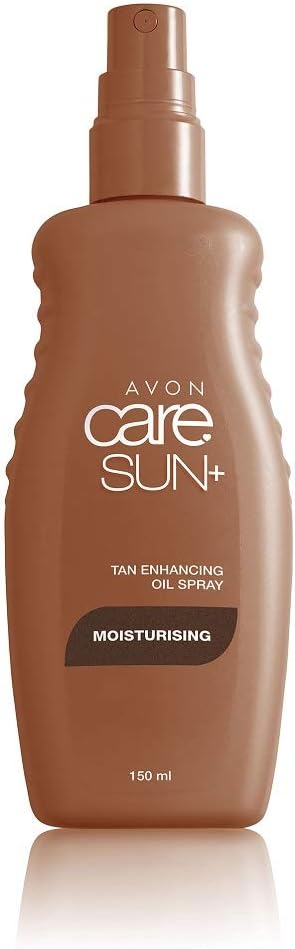 Avon Care Sun+ Tan Enhancing Moisturising Oil Spray 150ml Pack of 2